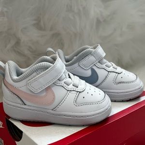 Nike Court Borough Low 2 ‘White Arctic Punch’ 3c Toddler/ Baby Sneakers Dunk Low
